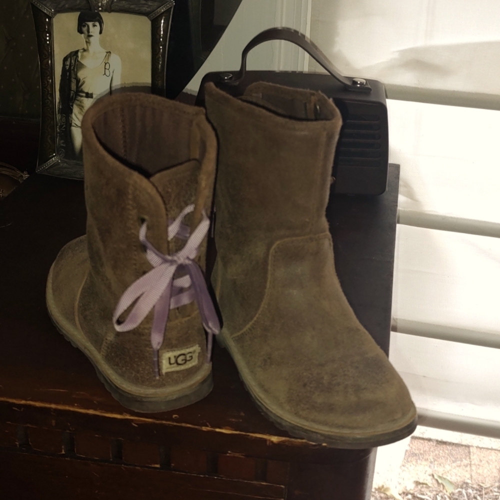 Pair Girls Corene UGG Boots